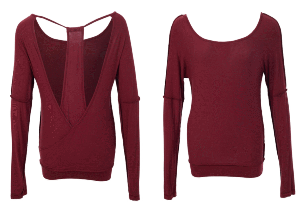 Women's Single Jersey Long Sleeve Blouse