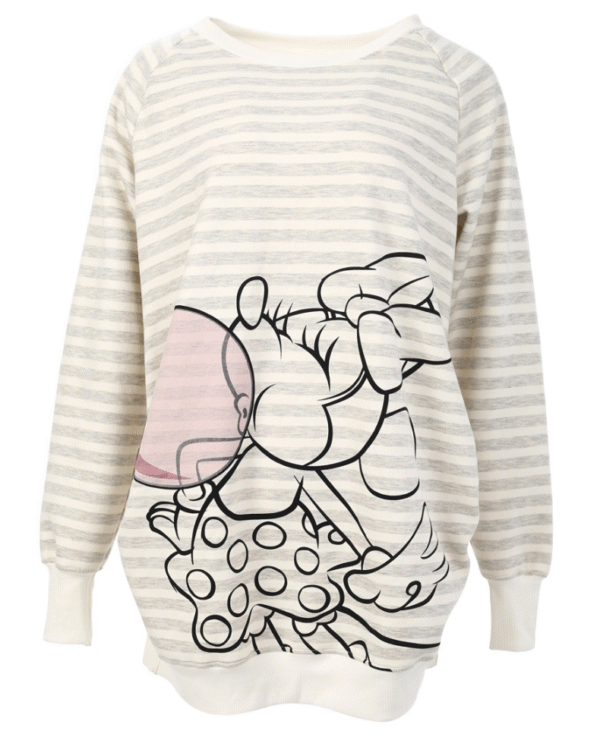 Long Striped Sweatshirt