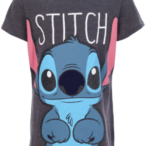 Single Jersey T-shirt with Cartoon Design