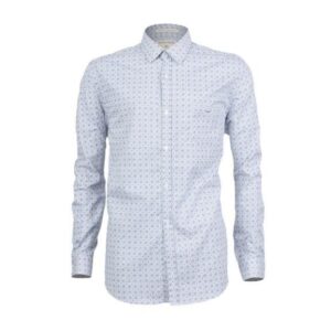 White & Blue Men Shirt